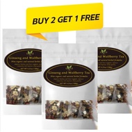 Fast shipping local BUY 2 GET 1 FREE   Health Kidney Tea - Ginseng Eight Treasure Tea Red Date Wolfb