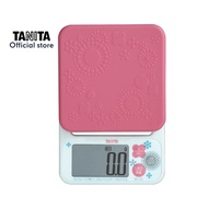 TANITA รุ่น KD-192 Pink  เครื่องชั่งน้ำหนักในครัว แบบดิจิตอล พิกัด 2 กิโลกรัม ความละเอียด 0.1 กรัม สีชมพู (สินค้ารับประกัน 3 ปี)