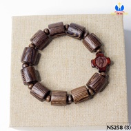 Rosary - 12mm ebony rosary NS258-1 Catholic gifts, CHRISTMAS, Patron's Day, birthday