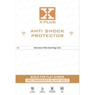 XPLUS Anti Shock Crystal Clear Screen Protector (Gold) For Over 10000+ Models Available
