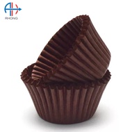 ถาดอบขนม 12 หลุม + ถ้วยจีบกระดาษ 3219 ( 48 ชิ้น ) ถ้วยจีบกระดาษทรงสูง กระทงจีบกระดาษ