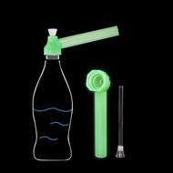 Luminous Style Water Cup Accessories Hookah Pipe Portable Healthy Pipe Travel Adapt Water Bottle Can