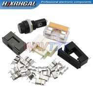 10PCS fuse holder socket 5X20mm 5 * 20mm BF-013 BLX-A fuse holder box white black fuse holder