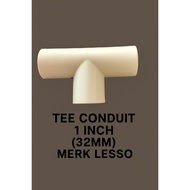 ACCESSORIES CONDUIT TEE CONDUIT 32MM (1 INCH) LESSO BRAND