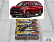 หัวเทียน แพลทตินัม Toyota Veloz ( ตั้งแต่ 2022 - )  ชุด 4 หัว  ระยะการใช้งาน 60000 กม  : Hella PNF9R
