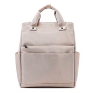媽咪包多功能母嬰包 | 戶外收納包防潑水乾濕分離大容量母嬰包媽媽包-杏色