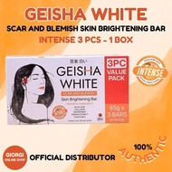GEISHA WHITE Soap | Intense | 3 pc Value pack