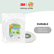 3M™ Scotch-Brite™ Compact Spin Mop Refill, 1 pc/pack, For Scotch-Brite™ Spin Mop