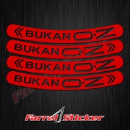 RIM STICKERS, RIM STICKERS, NOT OZ RACING