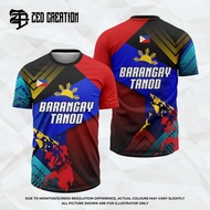 c4b77 Fully sublimated barangay tanod philippine 3D print T SHIRT free custom name logo barangay off