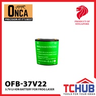 [ONCA] OFB-37V22 3.7V LI-ION Battery For Frog Laser (2.0Ah)