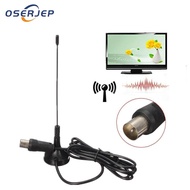 DVB-T Indoor HDTV Antenna UHF/VHF Magnetic Suction Cup Base For Car TV FM Radio