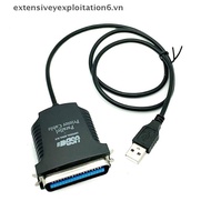 # exten # USB to Parallel Printer Cable, 36pin USB Port Adapter Adaptor Cable Lead .
