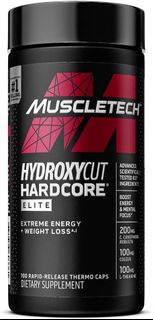 MuscleTech Hydroxycut Hardcore 運動燃脂膠囊