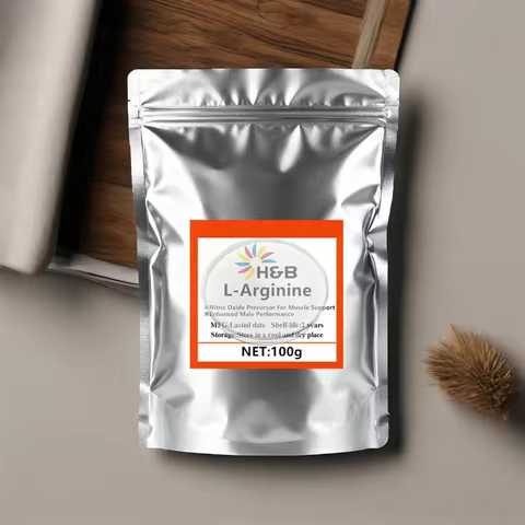 No.0600 Global Customized for Raw Material L-Arginine Powder Aluminum Foil Packing for Fast Delivere