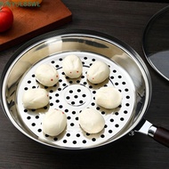 JUNYUE88WL Wok Steamer, Stainless Steel Rust-proof Pot Steaming Tray, Kitchen Accessory Large Size P
