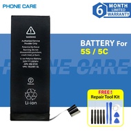 Battery 616-0720 Compatible For IP 5S / 5C (1560 mAh)