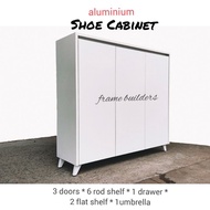 Shoe Cabinet/Shoe Storage Cabinet/Shoe Cabinet Aluminium/Lifetime Shoe Cabinet/Shoe Rack/Shoe Organizer/Kabinet Kasut/鞋柜
