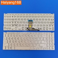 Keyboard​ คีย์บอร์ด​ Asus​ Vivobook X515 X515E X515M X515J X509 X509M ภาษาไทย-อังกฤษ​ สีเงิน