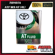 (ORIGINAL) TOYOTA ATF WS AT Fluid Toyota WS ATF Auto Transmission Fluid 08886-02305 (4L)