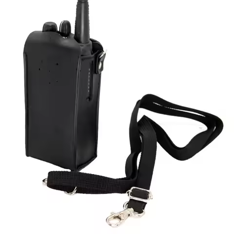Soft Leather Case for Motorola GP328/GP340/GP338 GP3688 Walkie-Talkie Outdoor Duty Radio Portable Pr