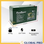 6V/12V NON-SPILLABLE RECHARGEABLE BATTERY Sealed Lead Battery Torchlight Remote Control Car Solar CC