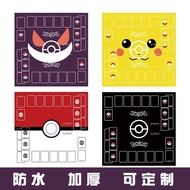 Pokémon ptcg Double Card Mat Card Mat Pokemon Battle Mat Board Game Battle Disk Customized diy