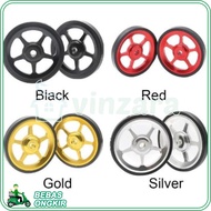 Easy WHEEL EASYWHEEL FOR BROMPTON PIKES TRIFOLD 3 THREE SIXTY dahon fnhon