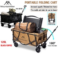 MOUNTAINHIKER Outdoor Trolley Wagon Troli Barang Foldable Cart camping trolley Camping Shopping Cart