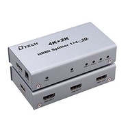 Dtech DT-7144 1 to 4 HDMI splitter supports 2K-30Hz - Hapustore