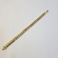 22K / 916 Gold Cuban Bracelet by Best Gold Shop