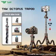 TNW Octopus Tripod Fleksibel Bluetooth Tongsis untuk Ponsel Kamera - Octopus Tripod