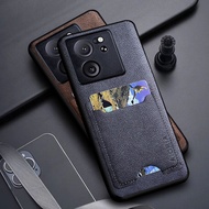 Case for Xiaomi 13T Pro funda Luxury Pu Leather Card Holder Phone cover for xiaomi 13t pro Card Pocket