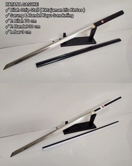Cosplay Anime Action Figure SHIRASAYA SASUKE HITAM - hitam polos