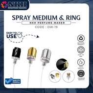 [ 1 PCS ] SPRAY MEDIUM & RING UNTUK BOTOL PERFUME ( DW-19 )