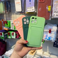 CASE iphone 12 PRO CARD CASE iphone 12 SILICONE + CARD CASE