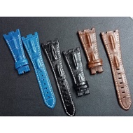 Audemars PIGUEAT AP 28MM ROYAL OAK LEATHER WATCH STRAP