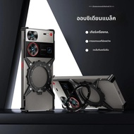 Cooling อลูมิเนียมอัลลอยด์ 360 องศาหมุนวงเล็บปกหลังสําหรับ ZTE nubia Z70 Ultra Z60 Ultra Fall ป้องกั