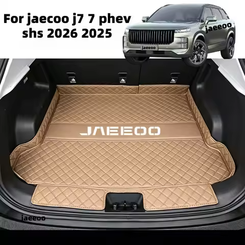 JAEEOO For jaecoo 7 jaecoo j7 phev shs 2026 2025 Car Leather Waterproof Trunk Mat Trunk Cover Protec