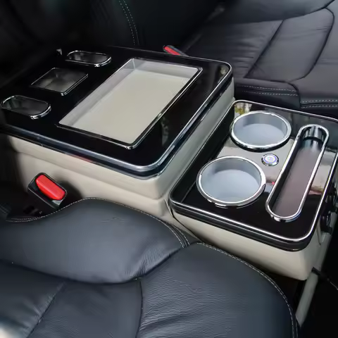 For VW Caravelle / Multivan T5 T6 T7 2000-2023 Row Front Railing Box Set General Business Armrest Ce