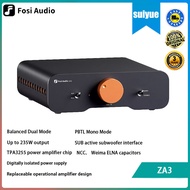 Fosi Audio ZA3 Balanced Stereo Amplifier Home Audio 2CH Mono Amp With TPA3255 Chip