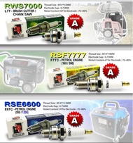 SPARK PLUG BRUSH CUTTER CHAINSAW GENERATOR PETROL ENGINE LT7 F7TC E6TC MESIN RUMPUT CHAIN SAW RWS700