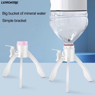 LEMONTRE Water Dispenser, Bottled Water Outlet Bracket Water Bottle Faucet, 4L-6.5L Outlet Water Bra