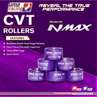 Uma Racing Roller Yamaha NVX / aerox Nmax CVT Roller 6gm/7gm/8gm/9gm/10gm/11gm/12gm 100% TERMURAH DI MALAYSIA