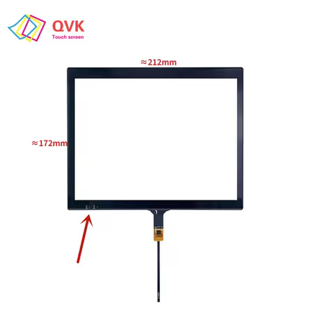 9.7 inch GT911 HLX-1819-V1-TC Car GPS Multimedia Radio Player Tesla Panel Touch screen panle 6Pin 21