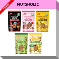 Nutsholic Honey Butter Almond / Hot Spicy Almond / Strawberry Almond 180g (Halal)