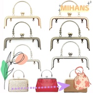 MIH Purse Clasp Frame, 20CM Vintage Purse Frame Kiss Clasp,  Metal Purse Frame Bag Making