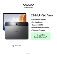 OPPO Pad Neo 16(8+8)GB + 128GB / 11.4" 2.4K Display / Large-Chamber Speakers / 4G LTE / 8000mAh / 1 