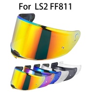 For LS2 FF811 Visors Full Face Motorcycle Helmet Color Lens Black Silver Visor Original