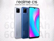 Realme C15 RAM 4\64 Nominus masih mulus fullshet second rasa baru garansi resmi indonesia
